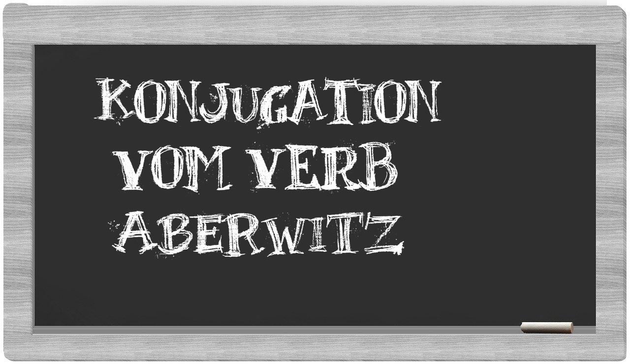 ¿Aberwitz en sílabas?