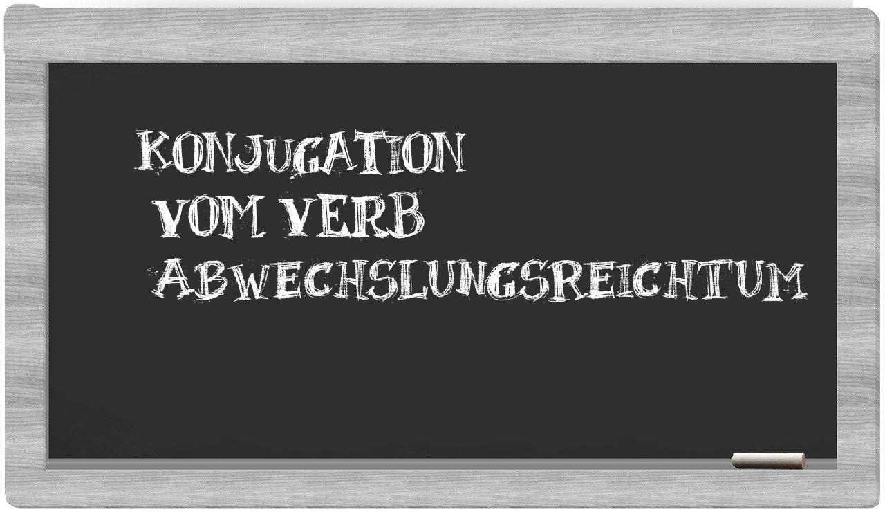 ¿Abwechslungsreichtum en sílabas?