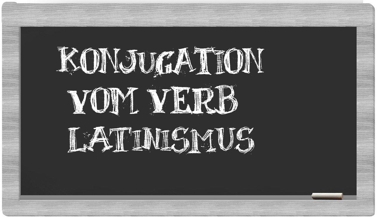 ¿Latinismus en sílabas?