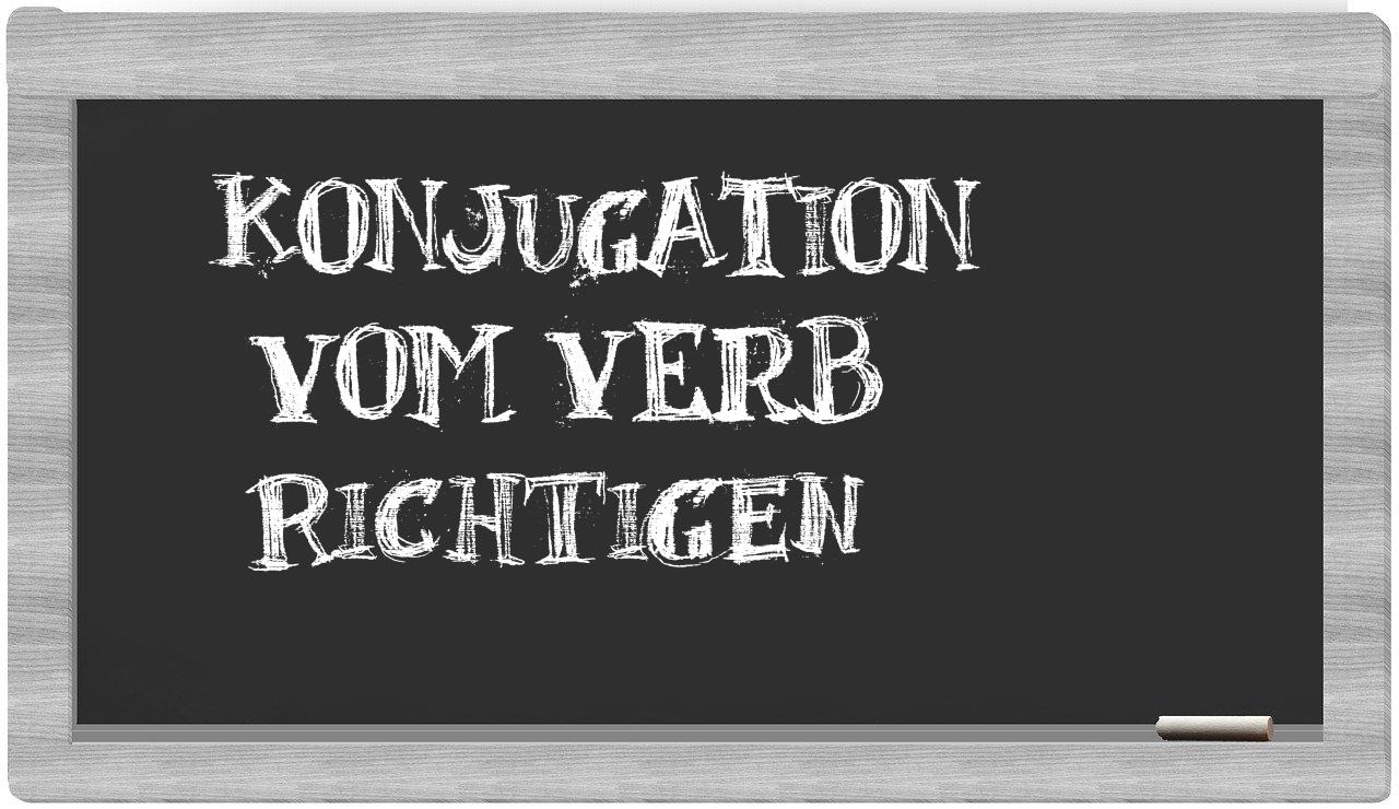 ¿richtigen en sílabas?