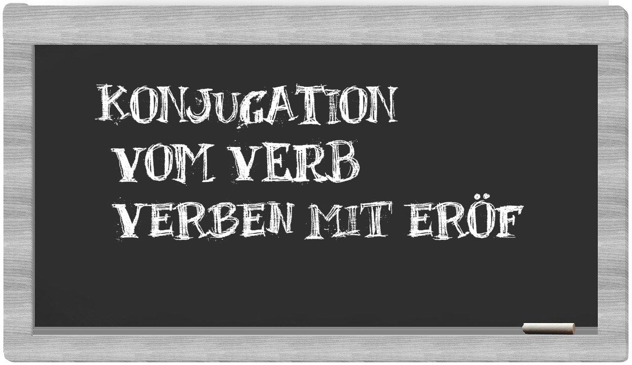 ¿verben mit eröf en sílabas?