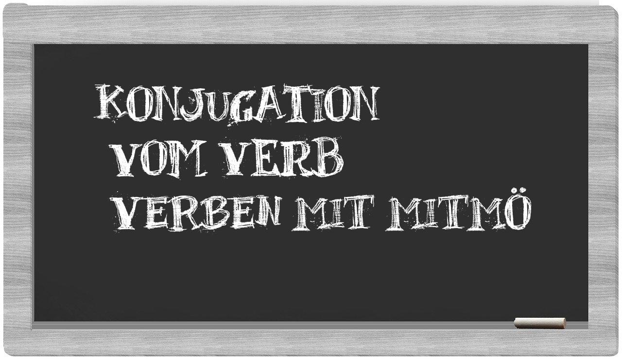 ¿verben mit mitmö en sílabas?