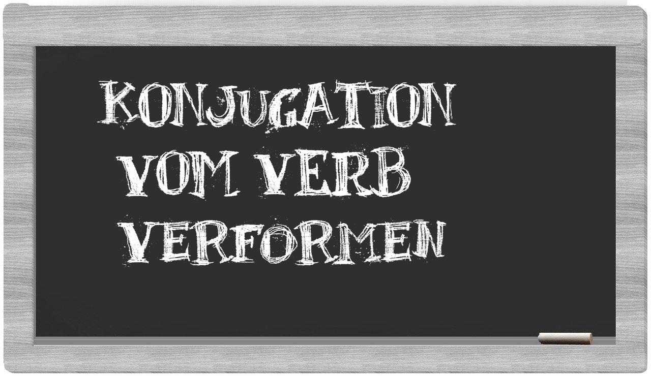 ¿verformen en sílabas?